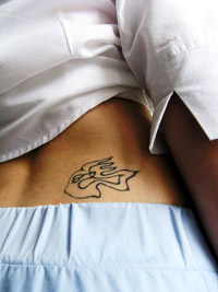 lower back tattoo